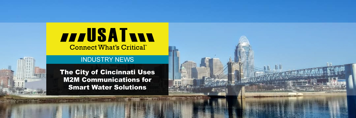 Featured Image for “Cincinnati Uses M2M for Smart Water Solutions”