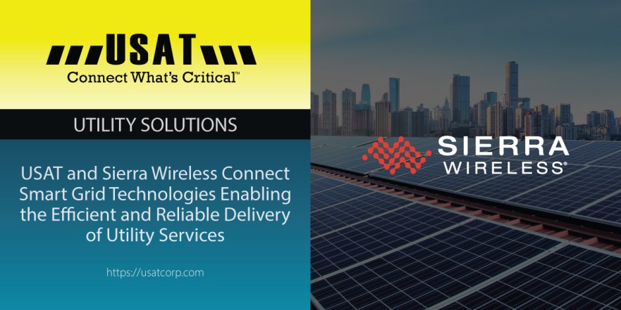 USAT and Sierra Wireless Connect Smart Grid Technologies